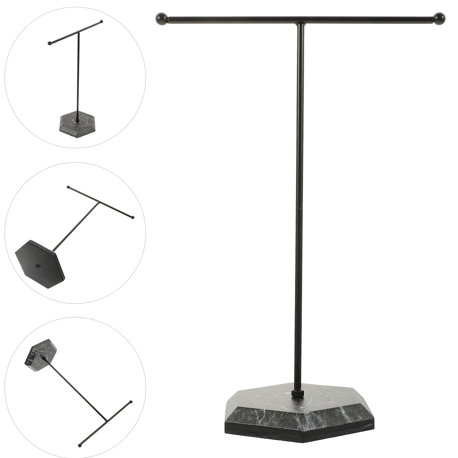 T-shaped Jewelry Stand Necklace Display for Selling Rack Keychain Holder Necklaces
T-shaped Jewelry Stand Necklace Display for Selling Rack Keychain Holder Necklaces