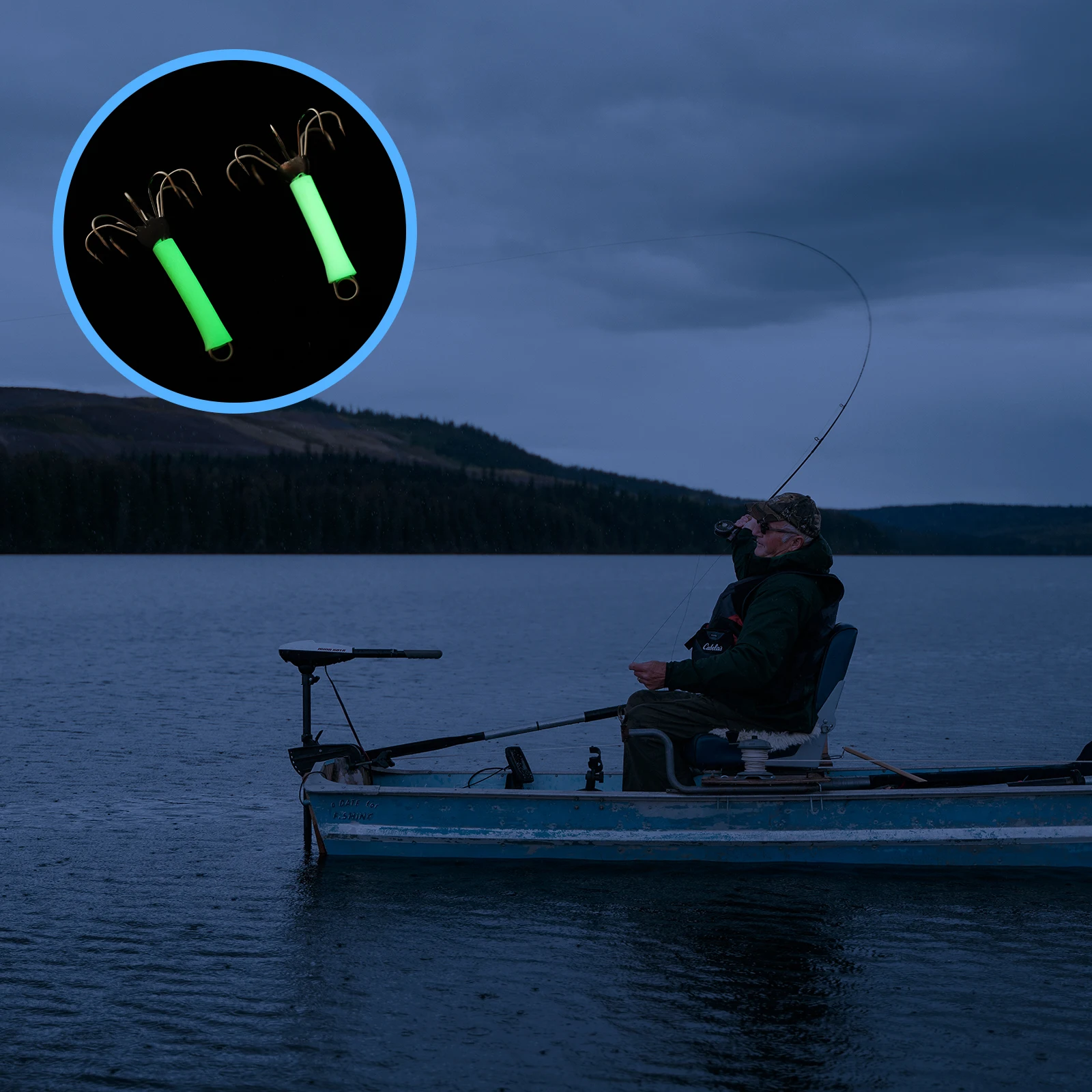 4 Pcs Luminous Hooks for Night Luminous Squid Hook Bionic Fish Bait Fishing Bait Suitable Squid Octopus Catching
4 Pcs Luminous Hooks for Night Luminous Squid Hook Bionic Fish Bait Fishing Bait Suitable Squid Octopus Catching