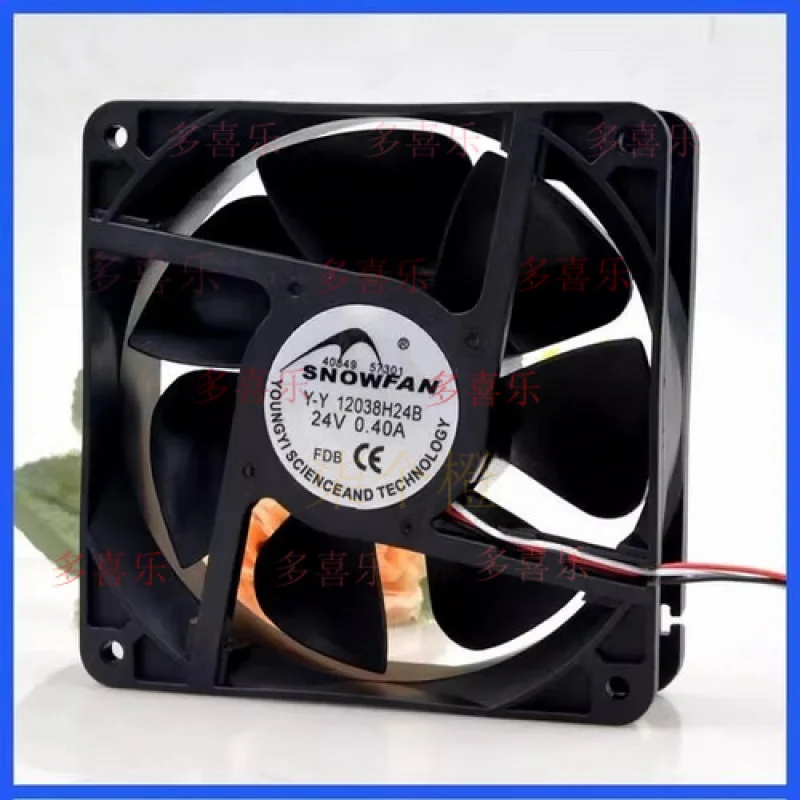 ZMZM ДЛЯ SNOWFAN Y-Y12038H24B DC24V 0,40A 12CM Шаровой инверторный охлаждающий вентилятор
ZMZM ДЛЯ SNOWFAN Y-Y12038H24B DC24V 0,40A 12CM Шаровой инверторный охлаждающий вентилятор