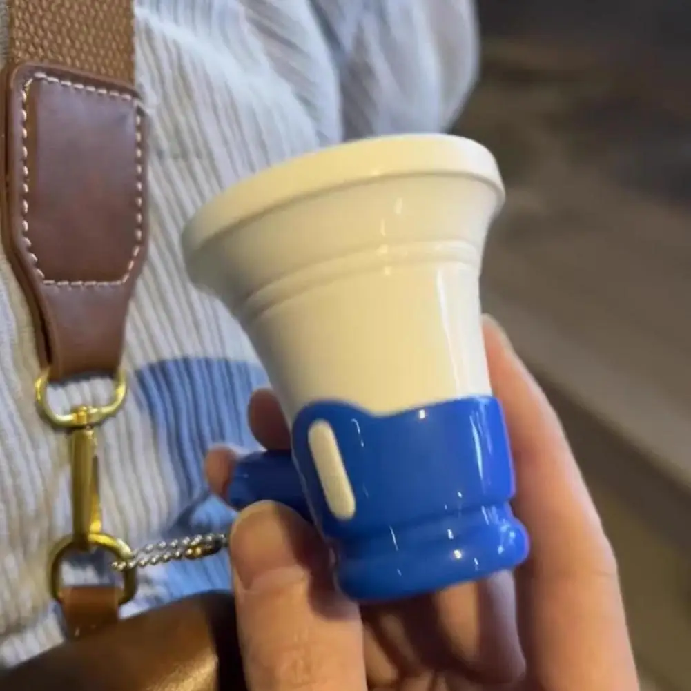 Mini Speaker Keychain Recording Speaker Megaphone Creative Cute Schoolbag Pendant Funny Stress Relief Recording Toy Keychain
Mini Speaker Keychain Recording Speaker Megaphone Creative Cute Schoolbag Pendant Funny Stress Relief Recording Toy Keychain