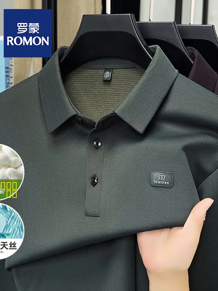 Rn Мужская повседневная футболка Long Sve Silk Wool Blend Busin для отдыха с отложным воротником, осенняя коллекция
Rn Мужская повседневная футболка Long Sve Silk Wool Blend Busin для отдыха с отложным воротником, осенняя коллекция