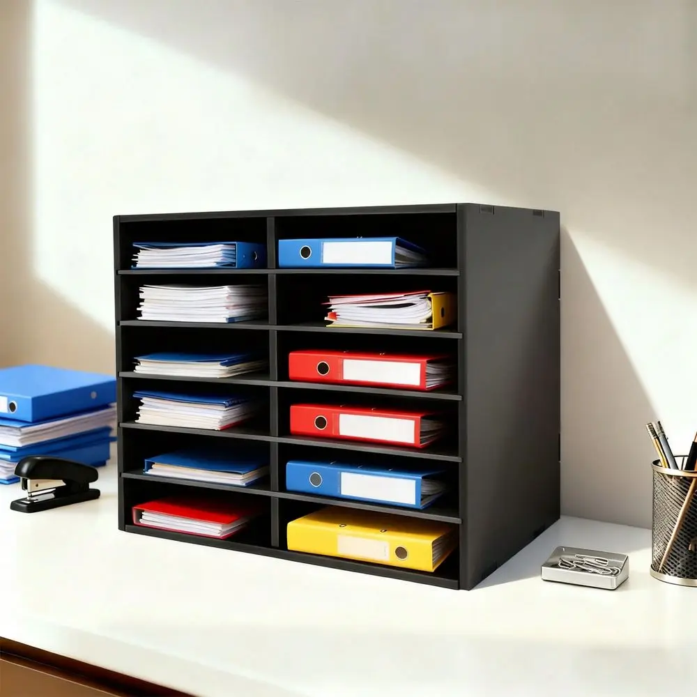 12 Slots Desktop Literature Organizer, Adjustable Document Storage Cabinet File Sorter Magazine Holder Mai Paper Cabinet Mail S
12 Slots Desktop Literature Organizer, Adjustable Document Storage Cabinet File Sorter Magazine Holder Mai Paper Cabinet Mail S