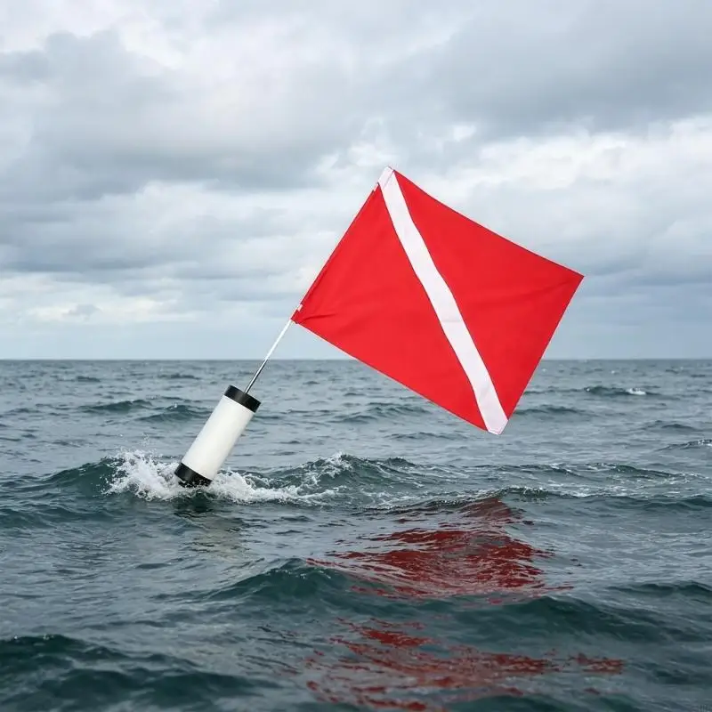 Polyester Diving Flag Underwater Flag With Build In Floatation And Counterweight Systems For Marine Activity 24BD
Polyester Diving Flag Underwater Flag With Build In Floatation And Counterweight Systems For Marine Activity 24BD