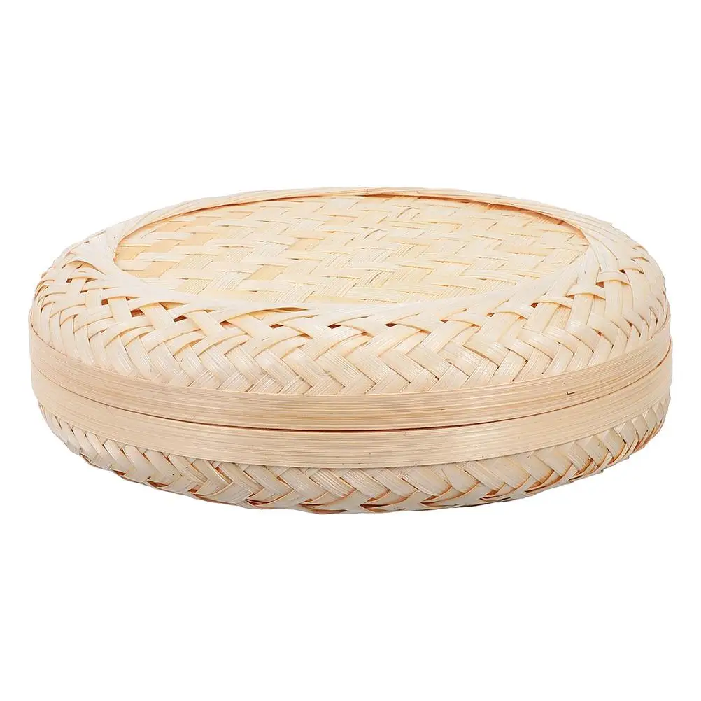Bamboo Gift Box Handwoven Storage Bins Home ganization Decorative Lidded Baskets Mini Size Protective Lid DesignVintage Style
Bamboo Gift Box Handwoven Storage Bins Home ganization Decorative Lidded Baskets Mini Size Protective Lid DesignVintage Style