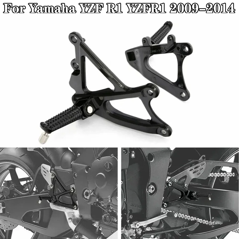 For Yamaha YZF R1 YZFR1 2009-2014 Motorcycle Front Rider Footrest Foot Pegs Bracket Set
For Yamaha YZF R1 YZFR1 2009-2014 Motorcycle Front Rider Footrest Foot Pegs Bracket Set