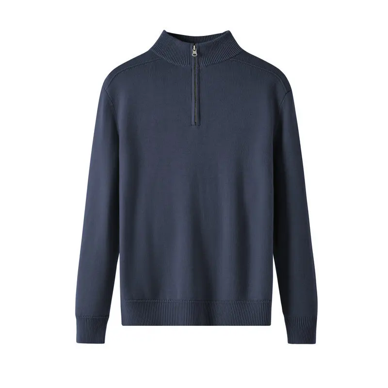 Men Wool Sweater, New Style in Autumn, Stand-up Collar Long-sleeved Polo Shirt, Loose Pure Color Men's Business Knitted Sweater
Men Wool Sweater, New Style in Autumn, Stand-up Collar Long-sleeved Polo Shirt, Loose Pure Color Men's Business Knitted Sweater