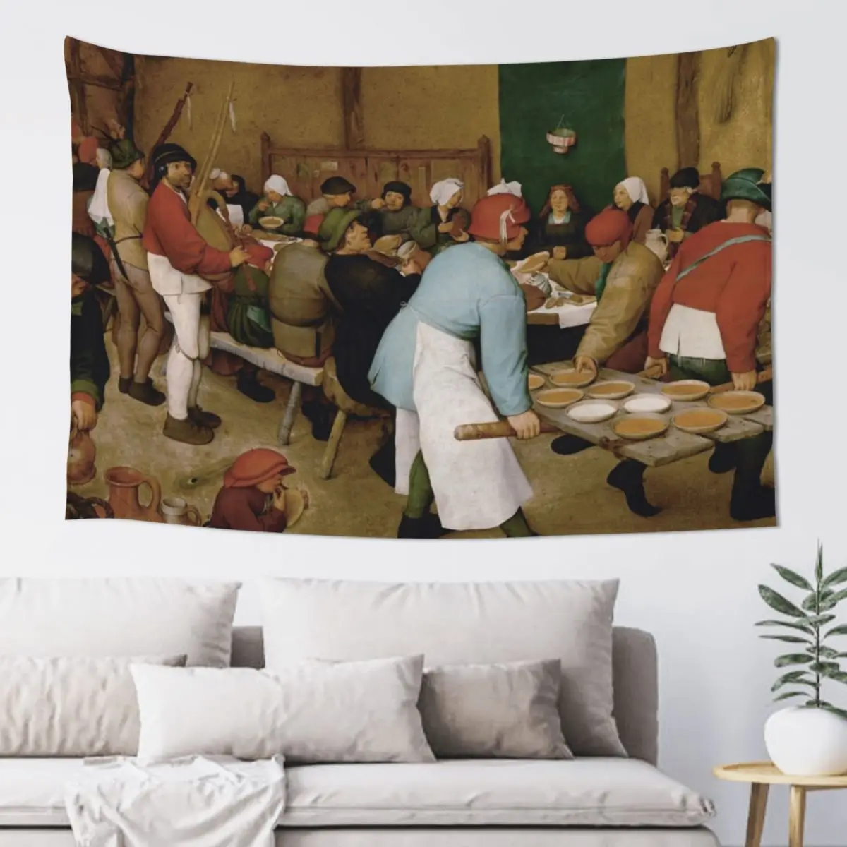 The Peasant Wedding - Pieter Bruegel the Elder Tapestry Home And Comfort Decor Custom Home Decorations Aesthetic Tapestry
The Peasant Wedding - Pieter Bruegel the Elder Tapestry Home And Comfort Decor Custom Home Decorations Aesthetic Tapestry