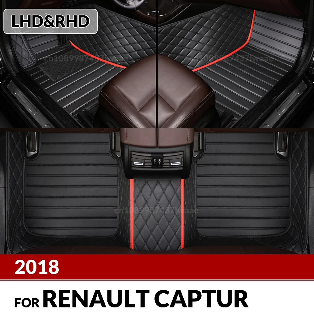 Car floor mats for Renault Captur 2018 Custom auto foot Pads automobile carpet cover Interior Accessories
Car floor mats for Renault Captur 2018 Custom auto foot Pads automobile carpet cover Interior Accessories