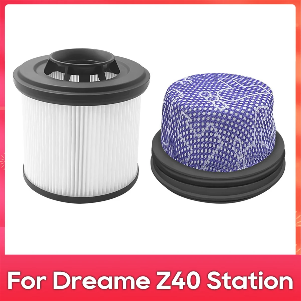 Набор фильтров Hepa для станции Dreame Z40, запасные части, аксессуары, комплект робота-пылесоса
Набор фильтров Hepa для станции Dreame Z40, запасные части, аксессуары, комплект робота-пылесоса