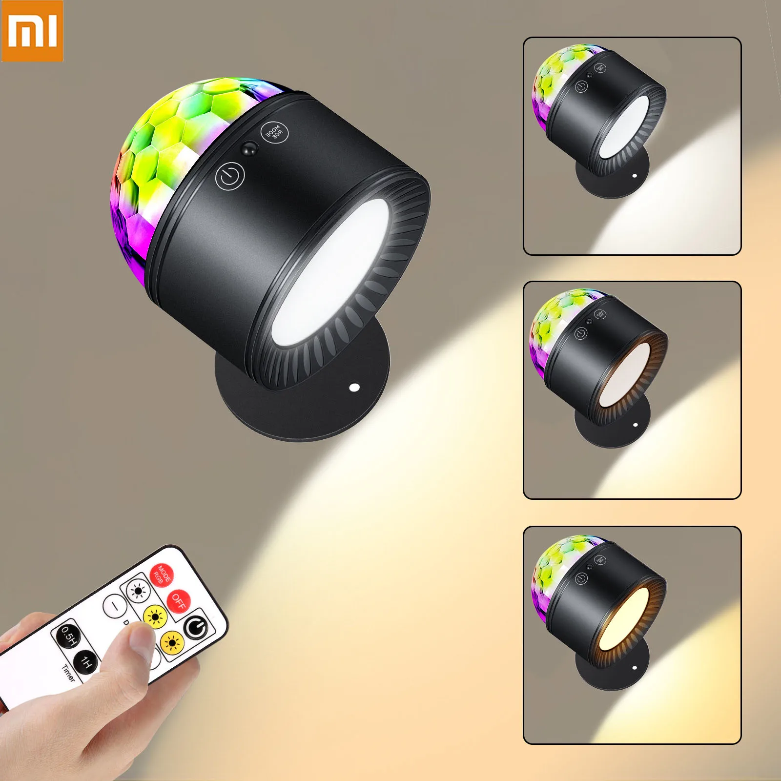 Xiaomi LED Night Light USB Rechargeable Wall Lamp With RGB Galaxy Star Projector 360° Magnetic For Children Gift Bedroom Decor
Xiaomi LED Night Light USB Rechargeable Wall Lamp With RGB Galaxy Star Projector 360° Magnetic For Children Gift Bedroom Decor