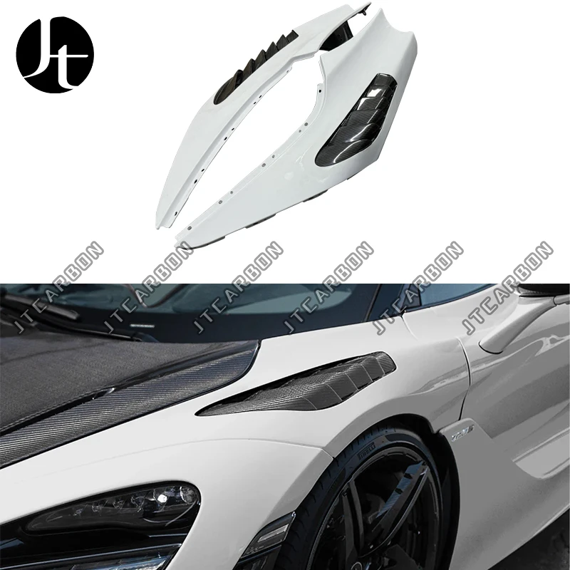 Vor Style Body Kit For McLaren 720s Dry Carbon Fiber Side Fender Flare Air Vent Cover For 720S Mudguard Decoration Accessories
Vor Style Body Kit For McLaren 720s Dry Carbon Fiber Side Fender Flare Air Vent Cover For 720S Mudguard Decoration Accessories