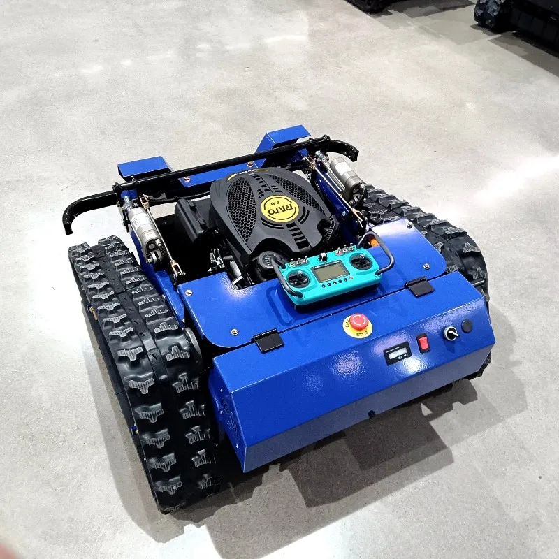 Chinese Remote Control Lawn Mower Crawler All Terrain Slope Mowing Machine Tracked Grass Cutter Robotic Mowers
Chinese Remote Control Lawn Mower Crawler All Terrain Slope Mowing Machine Tracked Grass Cutter Robotic Mowers