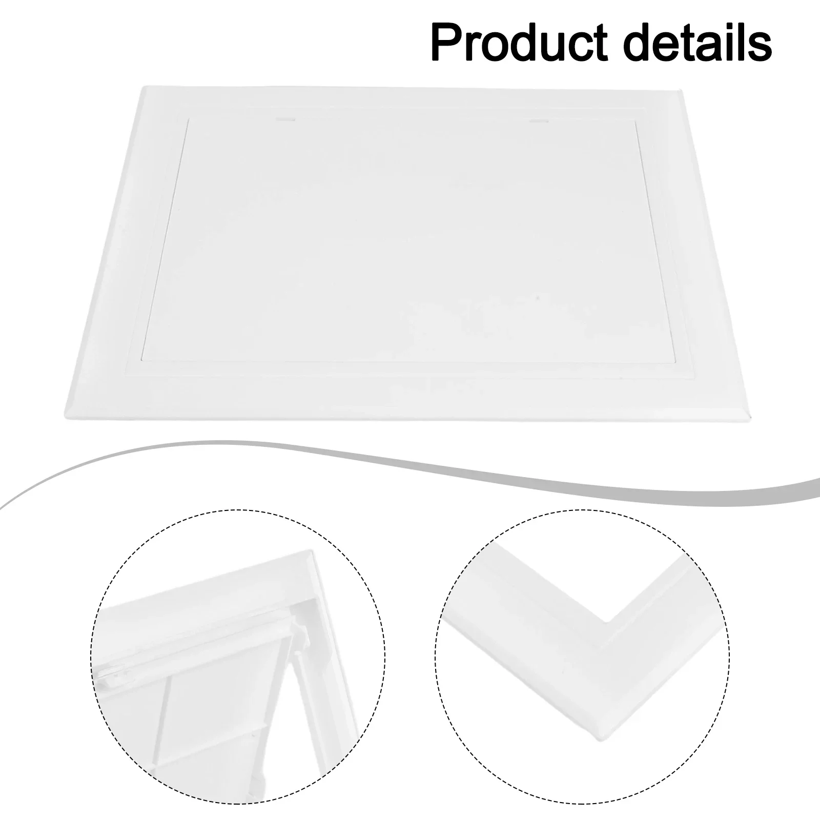 Inspection door for sewer pipe service ports with PVC cover plate ventilation grille and ergonomic handle for inspection ease
Inspection door for sewer pipe service ports with PVC cover plate ventilation grille and ergonomic handle for inspection ease