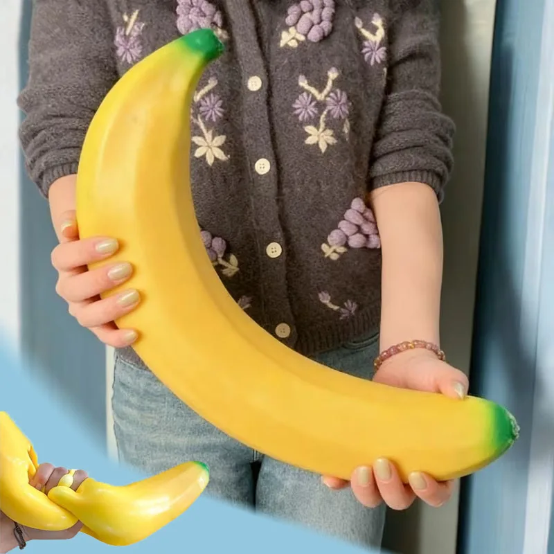 45cm Slow Rising Jumbo Squishy Banana Toy Anti Stress Fruit Squeeze Funny Prop for Adults Gifts
45cm Slow Rising Jumbo Squishy Banana Toy Anti Stress Fruit Squeeze Funny Prop for Adults Gifts