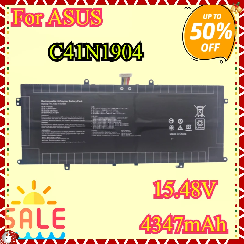 NEW Replacement Battery C41N1904 For ASUS UX425 UX425IA UM425IA UX425E UX363 UX325 UX425 UX435 UX325EA UX325JA UX363EA X435EA
NEW Replacement Battery C41N1904 For ASUS UX425 UX425IA UM425IA UX425E UX363 UX325 UX425 UX435 UX325EA UX325JA UX363EA X435EA