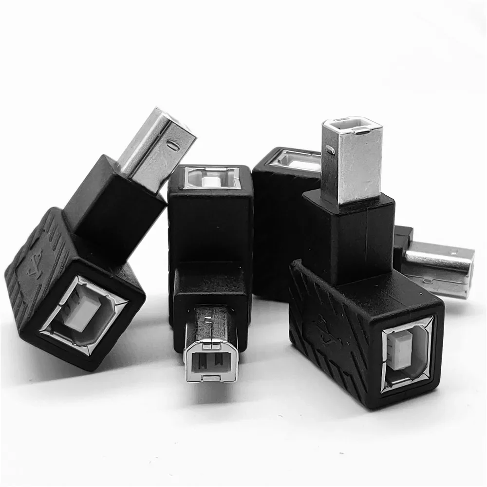 Latest Up/Down Left/Right 90 ° USB 2.0 B-type Male Female Expansion Adapter for Printer Scanner Converter
Latest Up/Down Left/Right 90 ° USB 2.0 B-type Male Female Expansion Adapter for Printer Scanner Converter