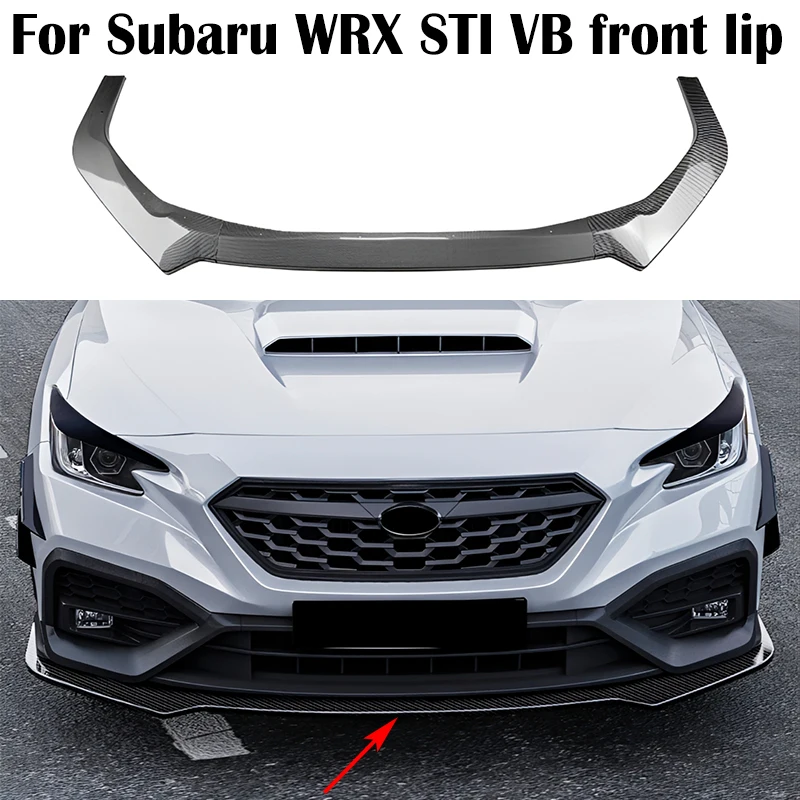 For Subaru WRX STI VB 2022 2023 2024 2025 Car Front Bumper Lip Splitter Diffuser Body Kits Spoiler Bumper Exterior parts Airfoil
For Subaru WRX STI VB 2022 2023 2024 2025 Car Front Bumper Lip Splitter Diffuser Body Kits Spoiler Bumper Exterior parts Airfoil