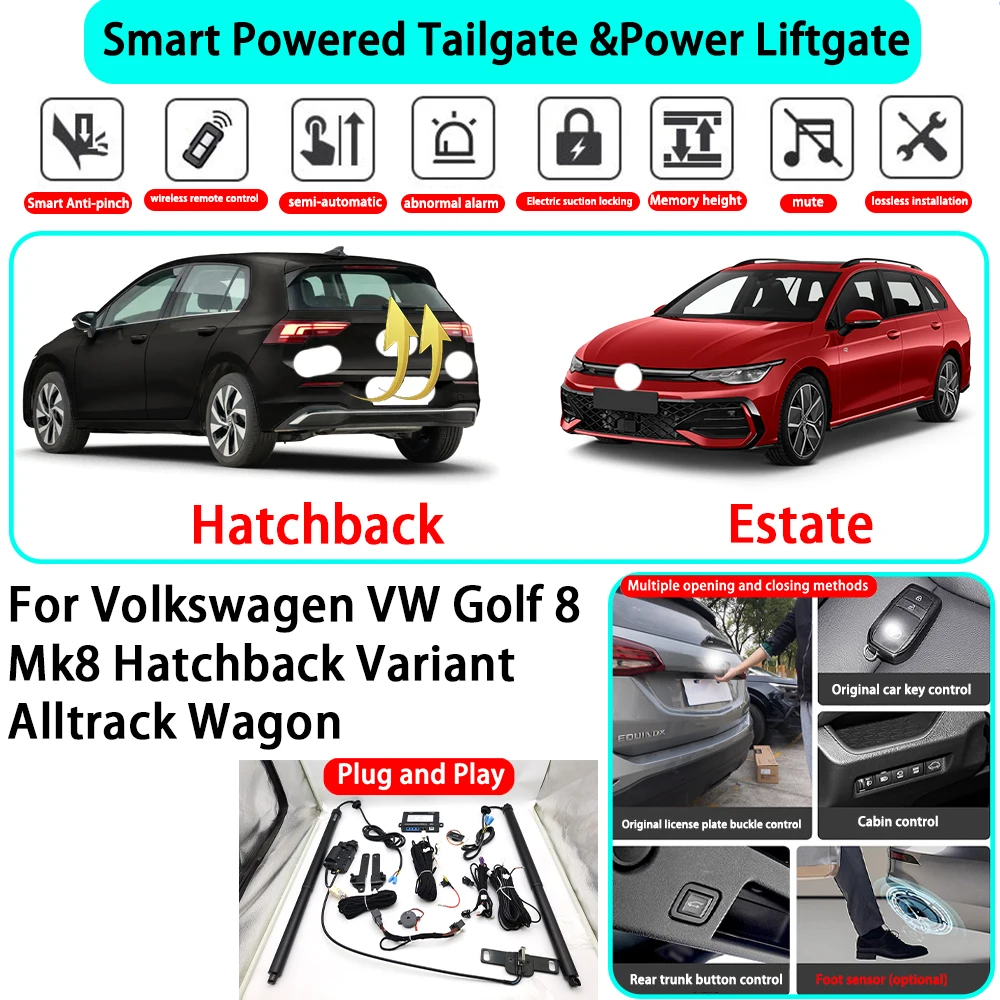 for Volkswagen VW Golf 8 Mk8 Hatchback Variant Alltrack Wagon Smart Automatic Powered Tailgate Electric Power Tailgate Lift Kit
for Volkswagen VW Golf 8 Mk8 Hatchback Variant Alltrack Wagon Smart Automatic Powered Tailgate Electric Power Tailgate Lift Kit