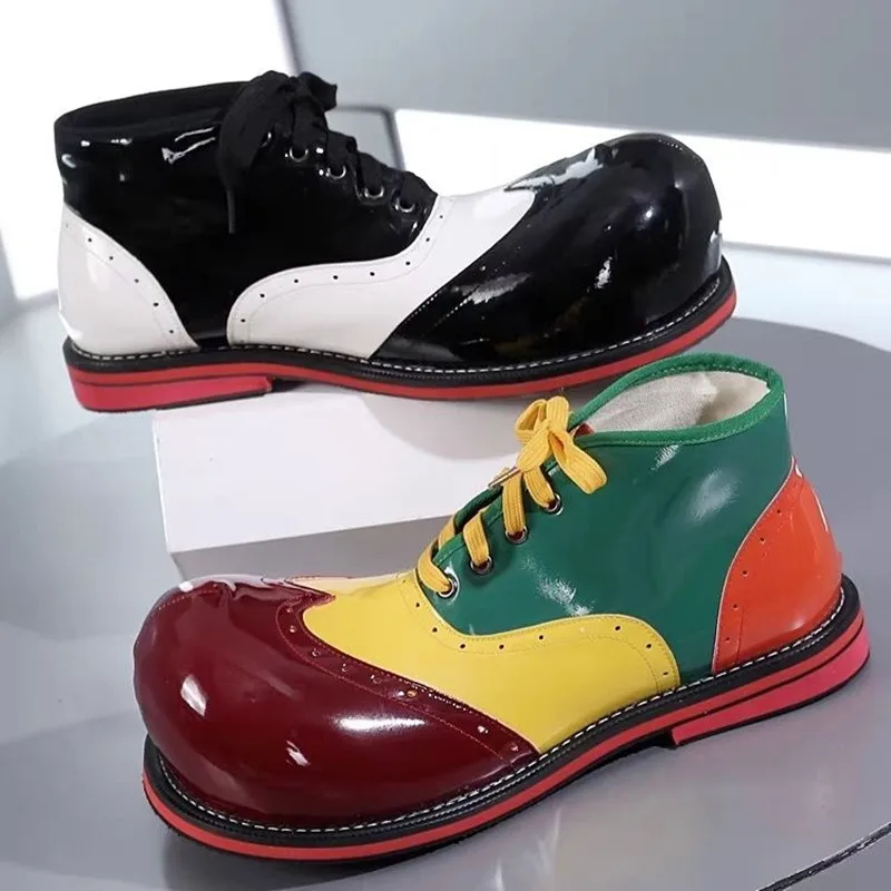 30cm Funny Clown Shoes For Adults Free Size Big Boots Club Circus Magician Costume Accessories Anime Cosplay Stage Performance
30cm Funny Clown Shoes For Adults Free Size Big Boots Club Circus Magician Costume Accessories Anime Cosplay Stage Performance