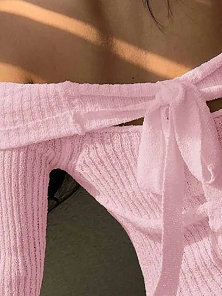 Зимние элегантные ребристые однотонные тонкие вязаные осенние сексуальные джемперы с открытыми плечами, женские повседневные свитера с длинными рукавами, топы
Зимние элегантные ребристые однотонные тонкие вязаные осенние сексуальные джемперы с открытыми плечами, женские повседневные свитера с длинными рукавами, топы