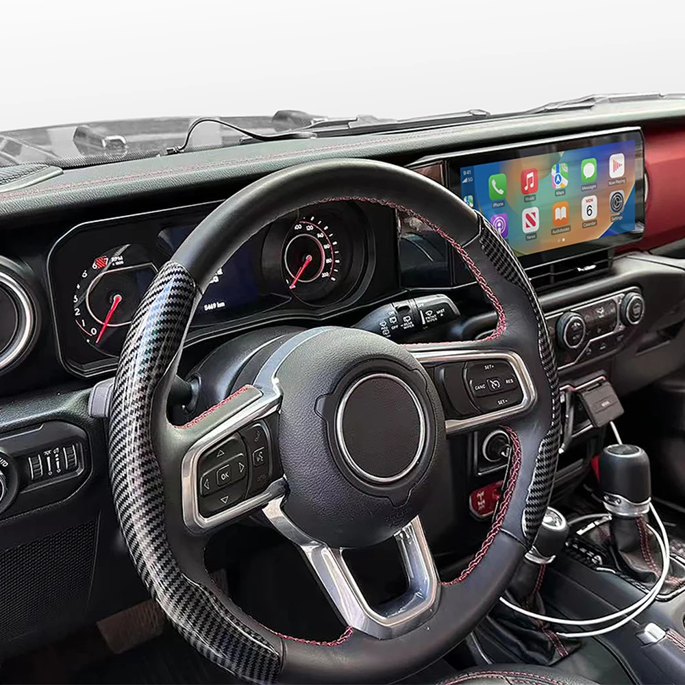 12.3 Inch Android 13 CarPlay Car Radio Player GPS Navi For Jeep Wrangler JK 2018 - 2022 4G WIFI AutoRadio Stereo Multimedia Unit
12.3 Inch Android 13 CarPlay Car Radio Player GPS Navi For Jeep Wrangler JK 2018 - 2022 4G WIFI AutoRadio Stereo Multimedia Unit