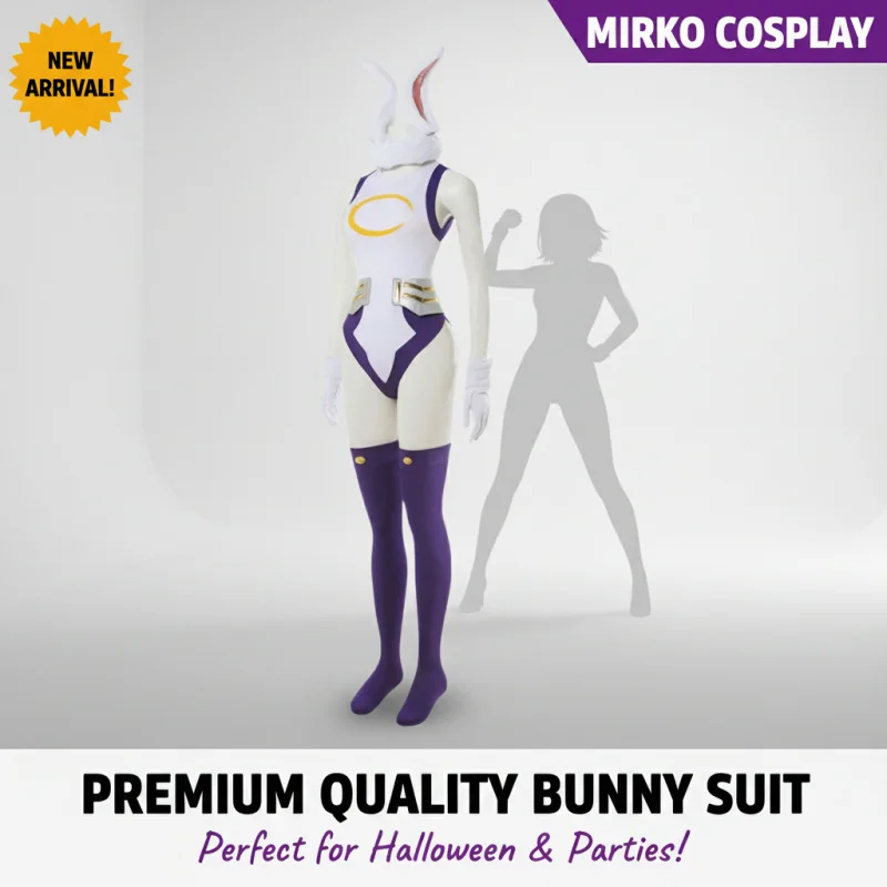 ☆SunlCos Anime My Hero Academia Mirko Cosplay Costume Bunny Miruko Jumpsuit Women Halloween Party Outfit☆
☆SunlCos Anime My Hero Academia Mirko Cosplay Costume Bunny Miruko Jumpsuit Women Halloween Party Outfit☆