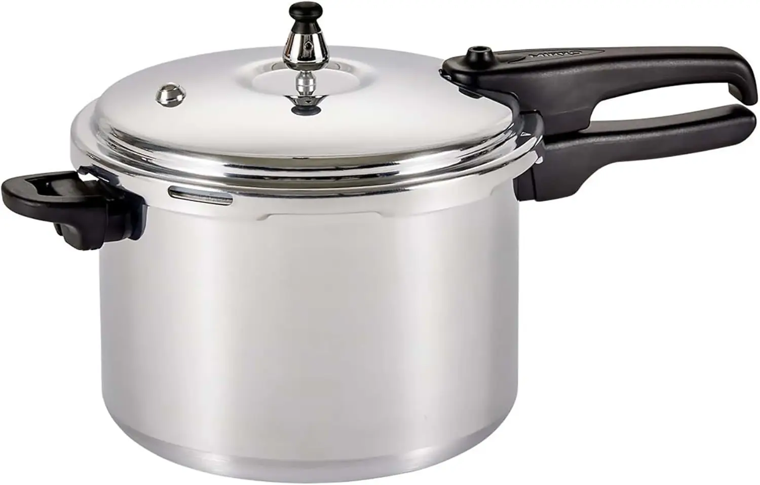 6-Quart Polished Aluminum Pressure Cooker, 10-PSI, Silver - Efficient Stovetop Cookware
6-Quart Polished Aluminum Pressure Cooker, 10-PSI, Silver - Efficient Stovetop Cookware