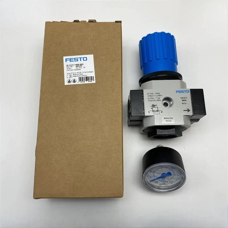 Parts forFESTO Pressure Reducing Valve LR-1 2 3 4 D 7 MIDI-MPA 8002292 8002293
Parts forFESTO Pressure Reducing Valve LR-1 2 3 4 D 7 MIDI-MPA 8002292 8002293