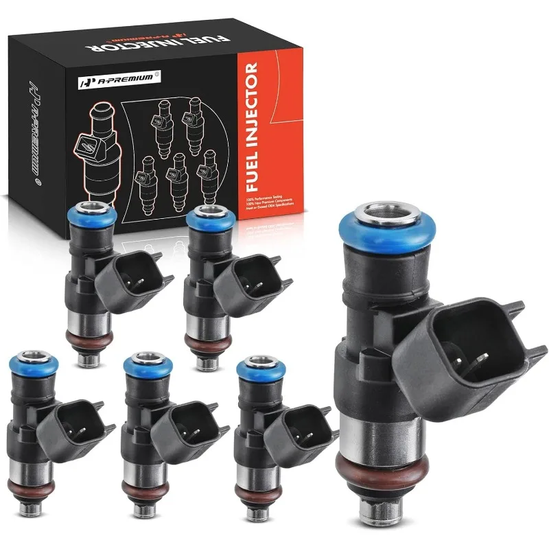 A-Premium Fuel Injectors Compatible with Edge, Explorer, F-150, Flex, Mustang, Taurus, Transit-150 Lincoln Continental, MKS
A-Premium Fuel Injectors Compatible with Edge, Explorer, F-150, Flex, Mustang, Taurus, Transit-150 Lincoln Continental, MKS
