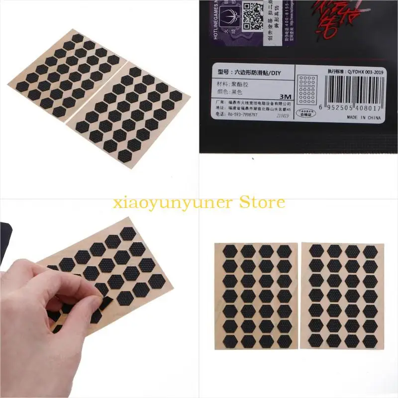P9JB Games Hexagon Mouse Side Sticker Set of 56 Pieces Point to Point for Mouse Grip Stickers Replacement Pre Cut
P9JB Games Hexagon Mouse Side Sticker Set of 56 Pieces Point to Point for Mouse Grip Stickers Replacement Pre Cut