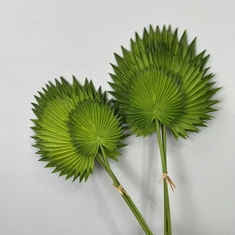 Simulation Livistona Chinensis Bundled PU Green Plants Leaves Dining Room Decor Artificial Plant Palm Leaf Table Decoration
Simulation Livistona Chinensis Bundled PU Green Plants Leaves Dining Room Decor Artificial Plant Palm Leaf Table Decoration