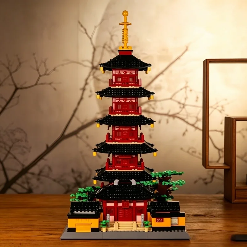 1393Pcs Creative Ancient Chinese Architecture Model Building Blocks Moc Bricks Decoration Adult Toy Gift
1393Pcs Creative Ancient Chinese Architecture Model Building Blocks Moc Bricks Decoration Adult Toy Gift