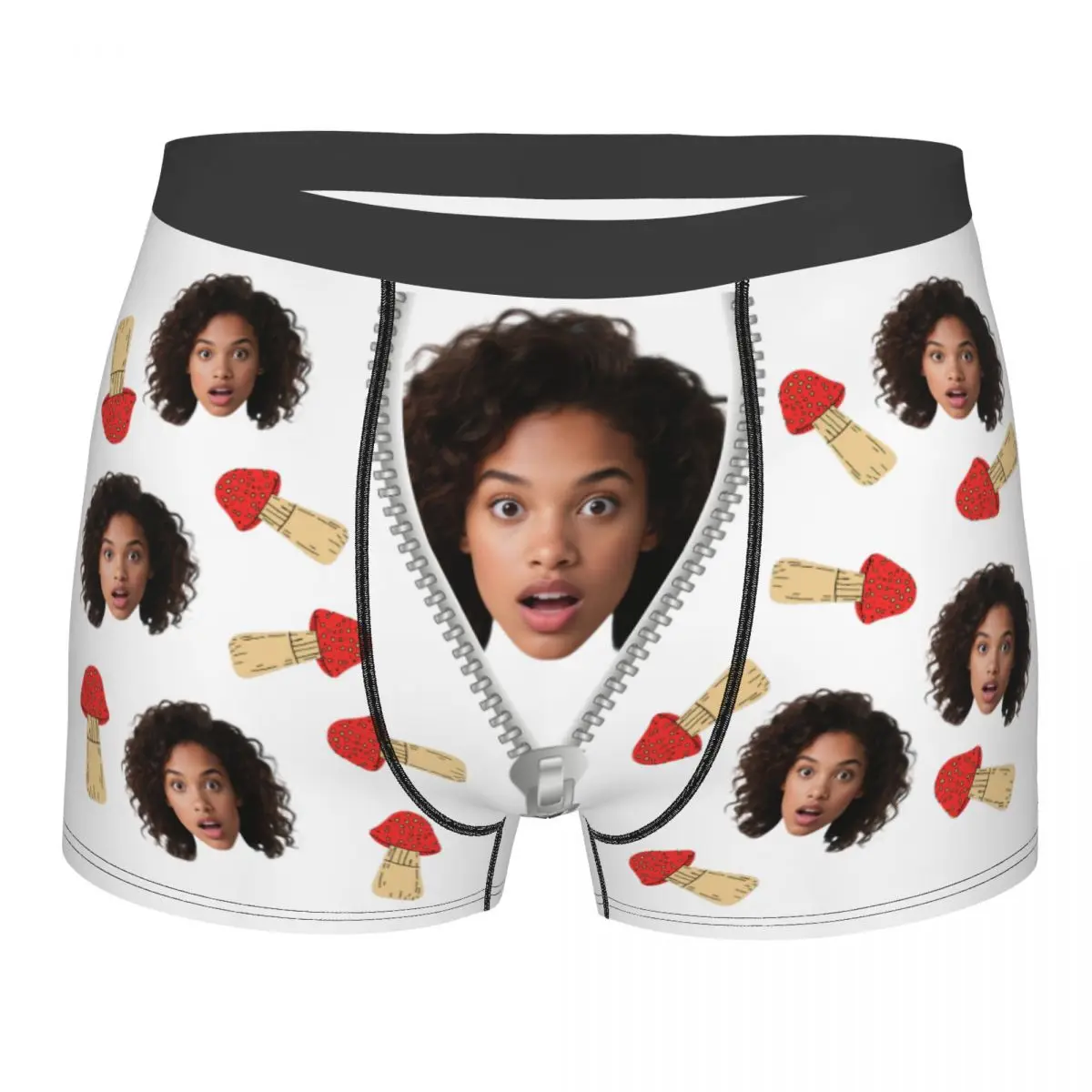 Valentine's Day Men's Personalized Face Photo Custom Underwear DIY Custom Boxer Briefs Breathable Shorts Panties Underpants
Valentine's Day Men's Personalized Face Photo Custom Underwear DIY Custom Boxer Briefs Breathable Shorts Panties Underpants