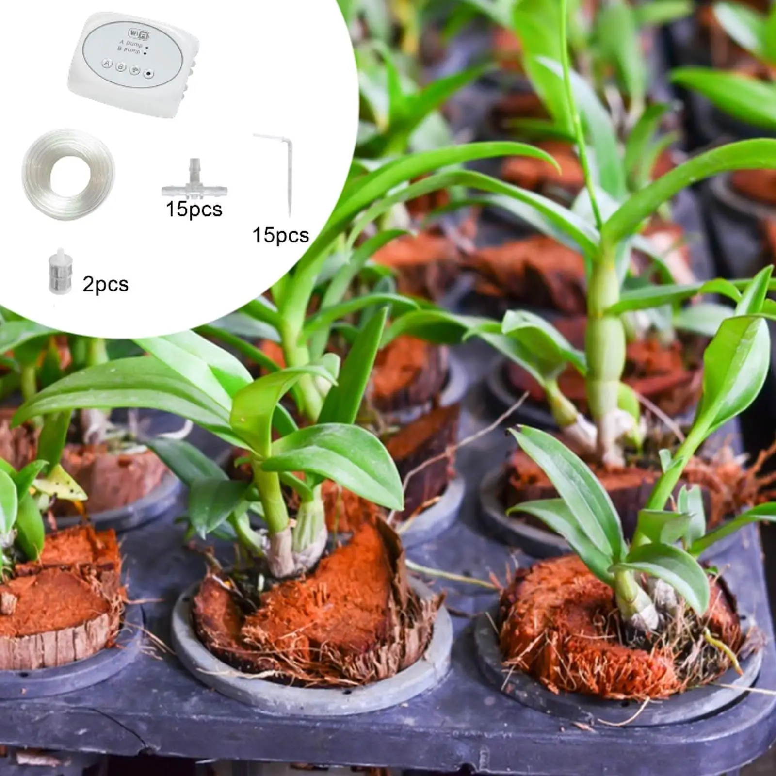 Smart DIY Automatic Drip Irrigation Set with 15 Drip Arrow 10M Hose Versatile Professional for Housplants Potted Plants Waterer
Smart DIY Automatic Drip Irrigation Set with 15 Drip Arrow 10M Hose Versatile Professional for Housplants Potted Plants Waterer