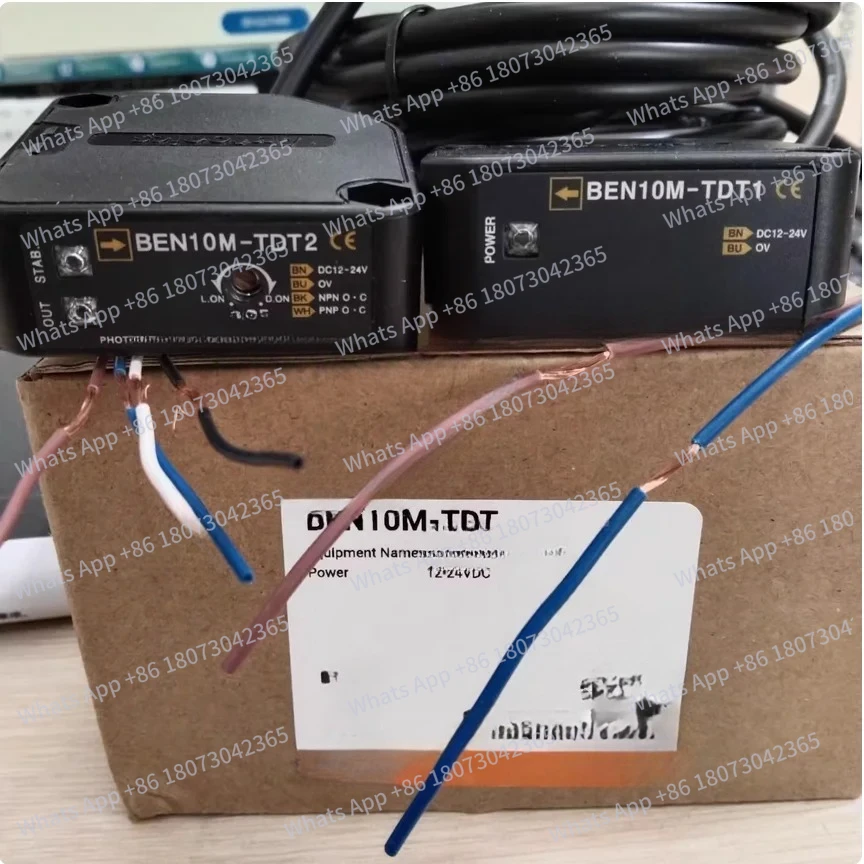 1 комплект фотоэлектрического датчика-выключателя BEN10M-TDT или BEN10M-TFR, оригинальный, новый
1 комплект фотоэлектрического датчика-выключателя BEN10M-TDT или BEN10M-TFR, оригинальный, новый