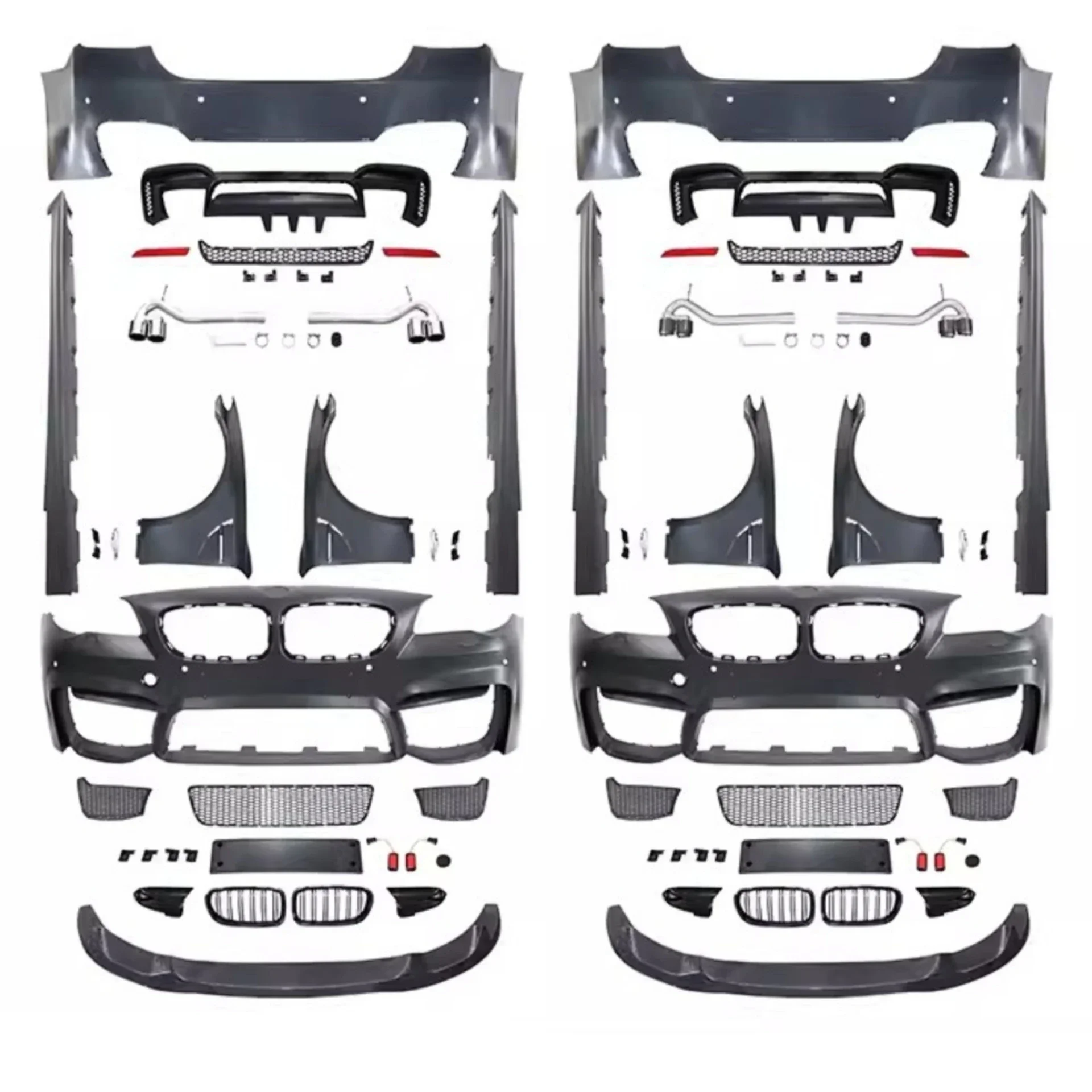 Front Rear Bumper Side Skirt Fender for BMW 5 Series 525li 528li 523 F10 F18 2010-2017 Upgraded M4 Body Kit Car Accessories
Front Rear Bumper Side Skirt Fender for BMW 5 Series 525li 528li 523 F10 F18 2010-2017 Upgraded M4 Body Kit Car Accessories