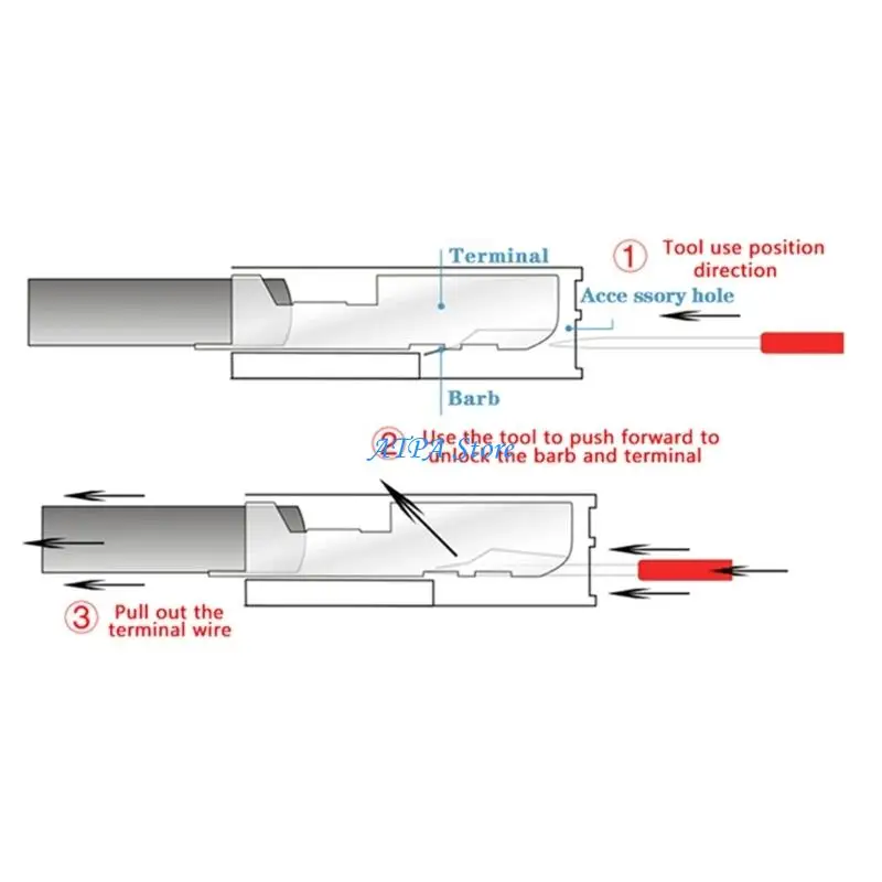 U13C 26 Piece Car Wire Connector Disassembly Steel Automotive Pin Extractor Tool for Secure & Quick Terminals
U13C 26 Piece Car Wire Connector Disassembly Steel Automotive Pin Extractor Tool for Secure & Quick Terminals