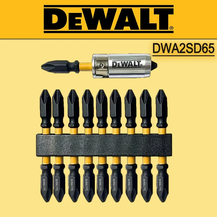 DEWALT DWA2SD65 Магнитная ударная дрель Сверла с крестообразным шлицем 10 шт. Аксессуары для электроинструментов Ударопрочные отвертки
DEWALT DWA2SD65 Магнитная ударная дрель Сверла с крестообразным шлицем 10 шт. Аксессуары для электроинструментов Ударопрочные отвертки