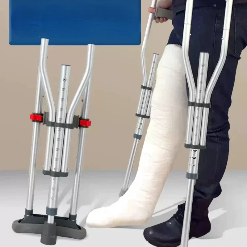 Pediatric Lightweight Retractable Crutches Portable & Thickened Anti-Slip Walking Aids for Fracture Support
Pediatric Lightweight Retractable Crutches Portable & Thickened Anti-Slip Walking Aids for Fracture Support