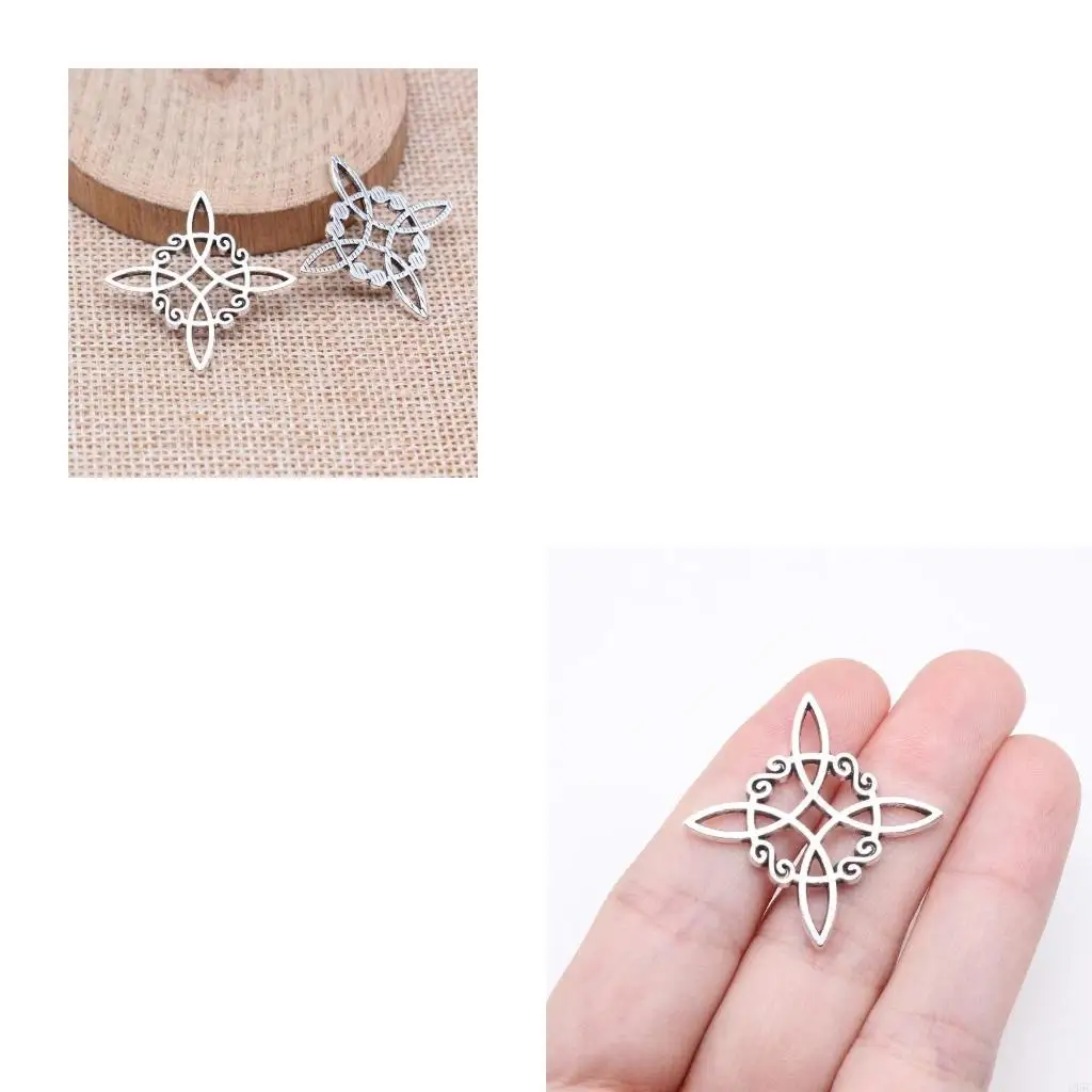 195C 10 Pcs Knot Pendants Antique Irish Knot Charm Hollow Irregular Pendant for DIY Bracelet Necklace Jewelry Making
195C 10 Pcs Knot Pendants Antique Irish Knot Charm Hollow Irregular Pendant for DIY Bracelet Necklace Jewelry Making