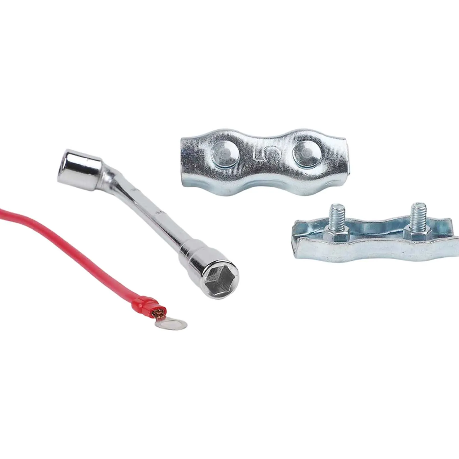 Rope Connectors for For electric Fence Wire Complete 25 Piece Polyethylene Connector Kit with Silicone Copper and Sleeve Tool
Rope Connectors for For electric Fence Wire Complete 25 Piece Polyethylene Connector Kit with Silicone Copper and Sleeve Tool