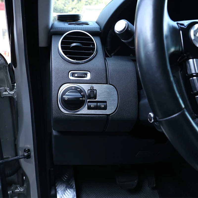 Для 10-2016 Land Rover Discovery 4 LR4 Стайлинг автомобиля из алюминиевого сплава, переключатель фар автомобиля, декоративная рамка, наклейка, автомобильные аксессуары 
Для 10-2016 Land Rover Discovery 4 LR4 Стайлинг автомобиля из алюминиевого сплава, переключатель фар автомобиля, декоративная рамка, наклейка, автомобильные аксессуары