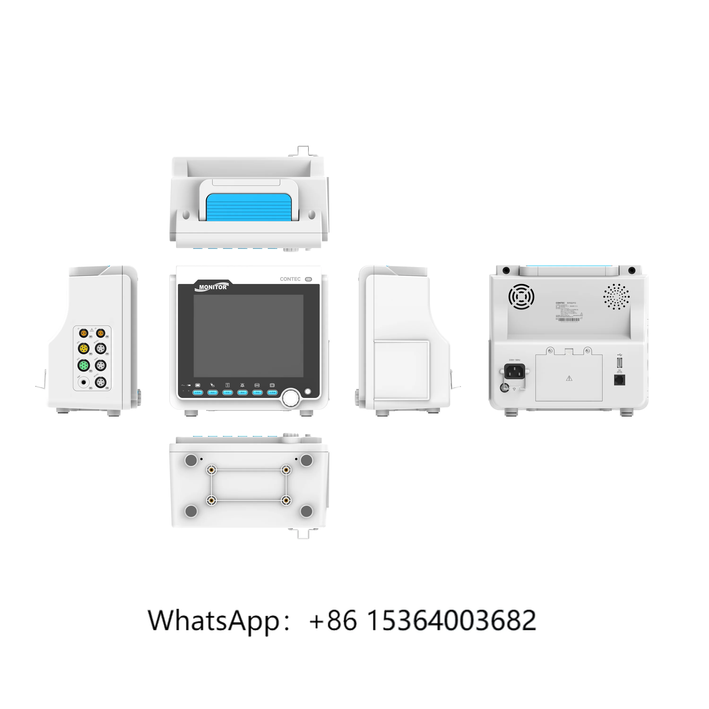 CMS6000Vet Veterinary Patient Monitor Pet Dog Cat Vital Sign Monitor Veterinary Diagnostic test Kit
CMS6000Vet Veterinary Patient Monitor Pet Dog Cat Vital Sign Monitor Veterinary Diagnostic test Kit