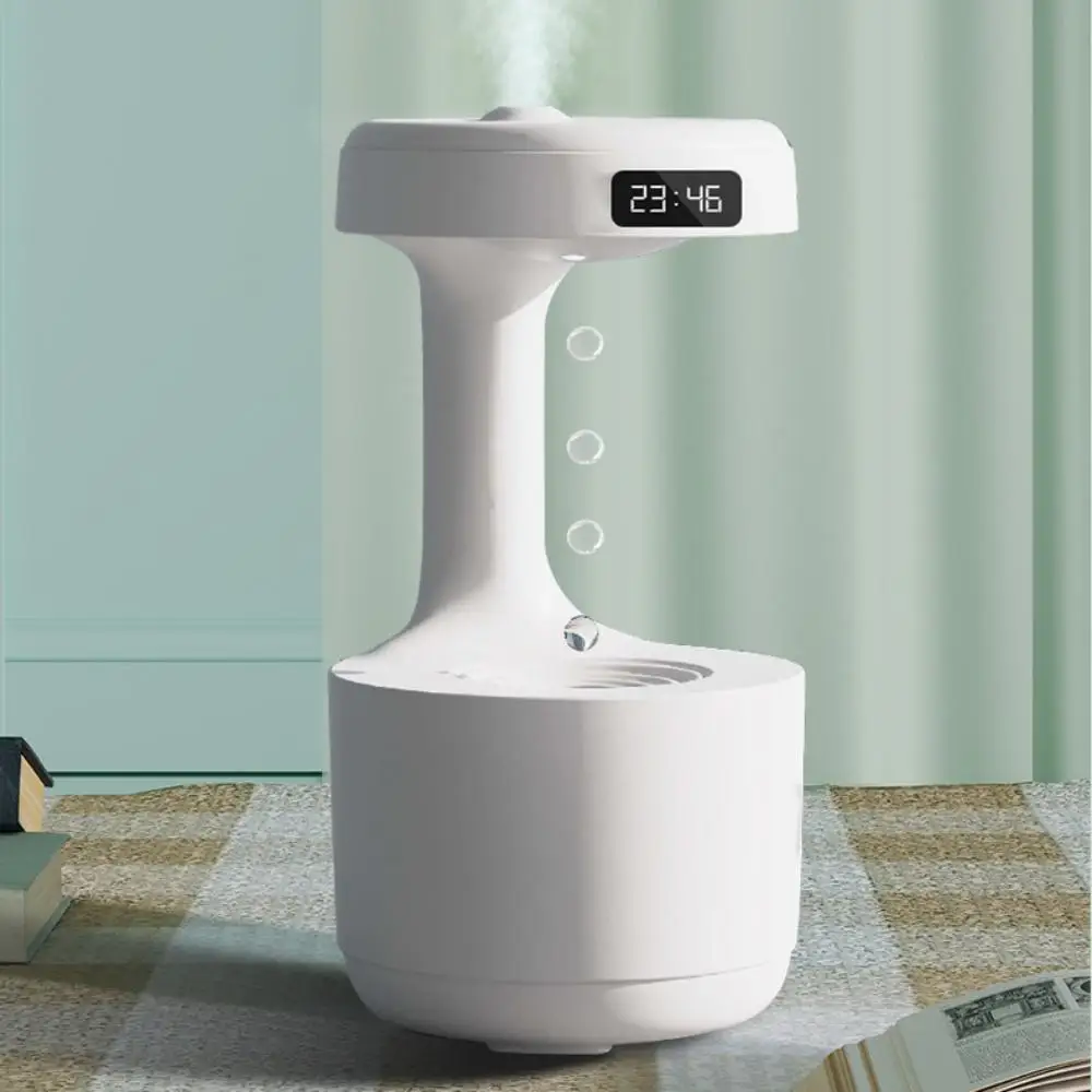 Anti Gravity Humidifier Large Capacity Humidifier Water Droplet Counter Flow Humidifier LED Display Screen USB Plug
Anti Gravity Humidifier Large Capacity Humidifier Water Droplet Counter Flow Humidifier LED Display Screen USB Plug
