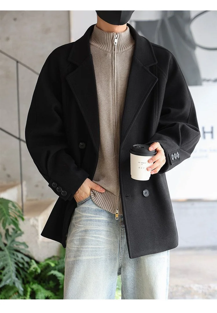 Wool Blend Jacket Man Big Size Mens Elegant Hooded Thermal Fleece-Lined Winter Outwears Rainproof Multi-Pockets Hiking Clothes
Wool Blend Jacket Man Big Size Mens Elegant Hooded Thermal Fleece-Lined Winter Outwears Rainproof Multi-Pockets Hiking Clothes