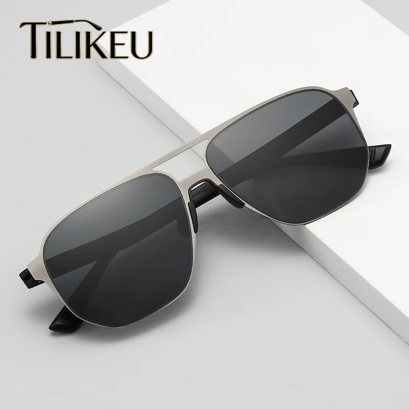 2026 Double Bridge Driving Sunshade Fishing Polarized Sunglasses Men's Retro Pilot Square Designer Luxury Sun Glasses UV400
2026 Double Bridge Driving Sunshade Fishing Polarized Sunglasses Men's Retro Pilot Square Designer Luxury Sun Glasses UV400
