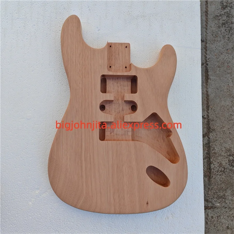Single Wave Electric Guitar Mahogany Body,HSH Route Fit For ST Electric Guitar Not Dig Bridge Hole No Paint BJ398
Single Wave Electric Guitar Mahogany Body,HSH Route Fit For ST Electric Guitar Not Dig Bridge Hole No Paint BJ398