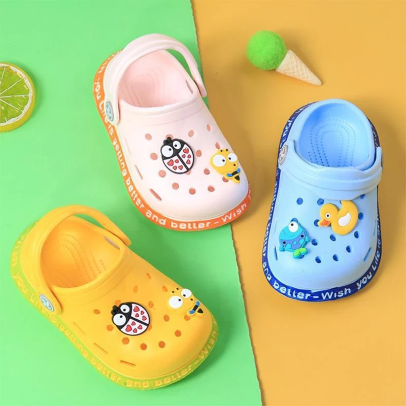 Kids Sandals For Girls Boys Cartoon 2024 Summer Children's Garden Shoes Toddler Baby Slippers Soft Sole Anti-Slip Shoes
Kids Sandals For Girls Boys Cartoon 2024 Summer Children's Garden Shoes Toddler Baby Slippers Soft Sole Anti-Slip Shoes