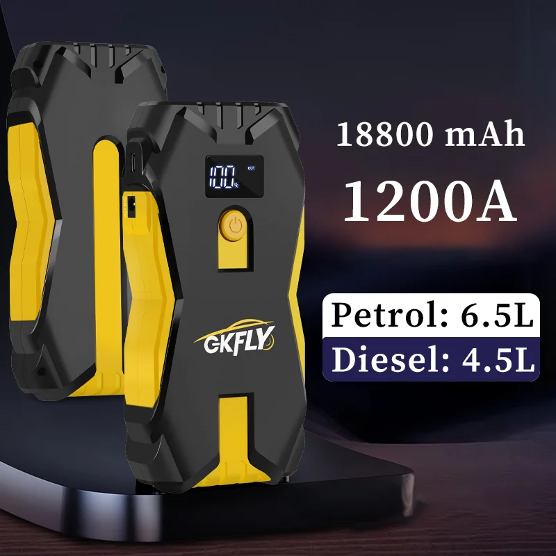 High Power 18800mAh Car Jump Starter Portable Starting Device Car Battery Booster Buster Car Power Bank for Petrol Diesel Car
High Power 18800mAh Car Jump Starter Portable Starting Device Car Battery Booster Buster Car Power Bank for Petrol Diesel Car