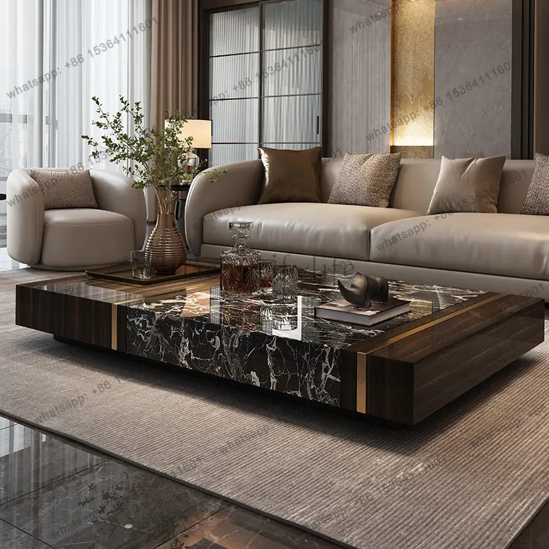 Натуральный роскошный каменный журнальный столик, современный простой мраморный низкий столик для гостиной, дизайнерский.
Натуральный роскошный каменный журнальный столик, современный простой мраморный низкий столик для гостиной, дизайнерский.